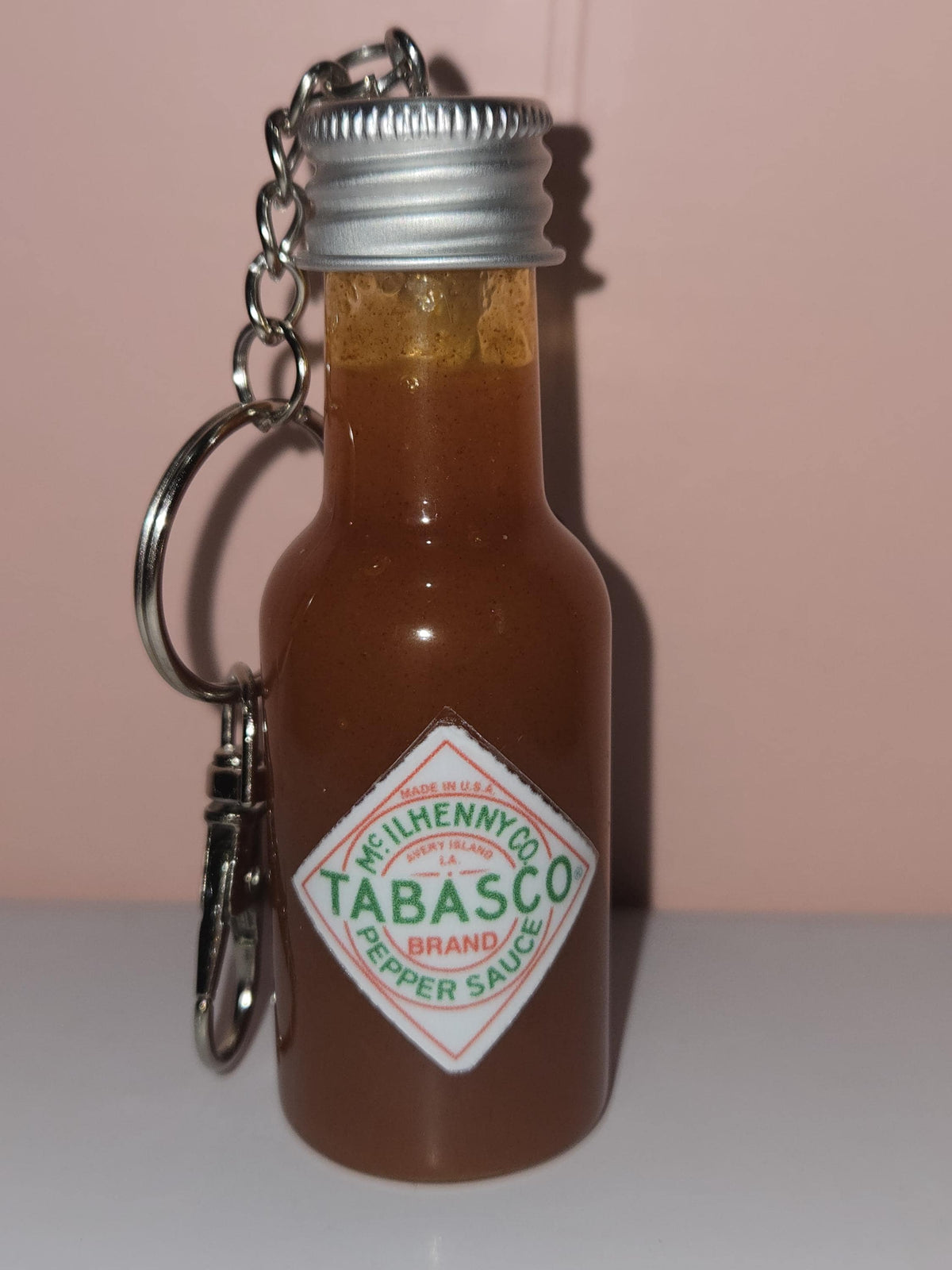 Hot Sauce Keychain