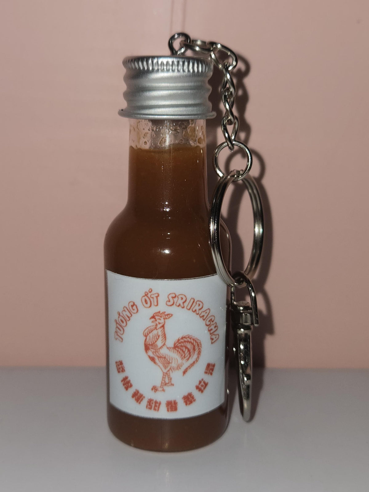 Hot Sauce Keychain