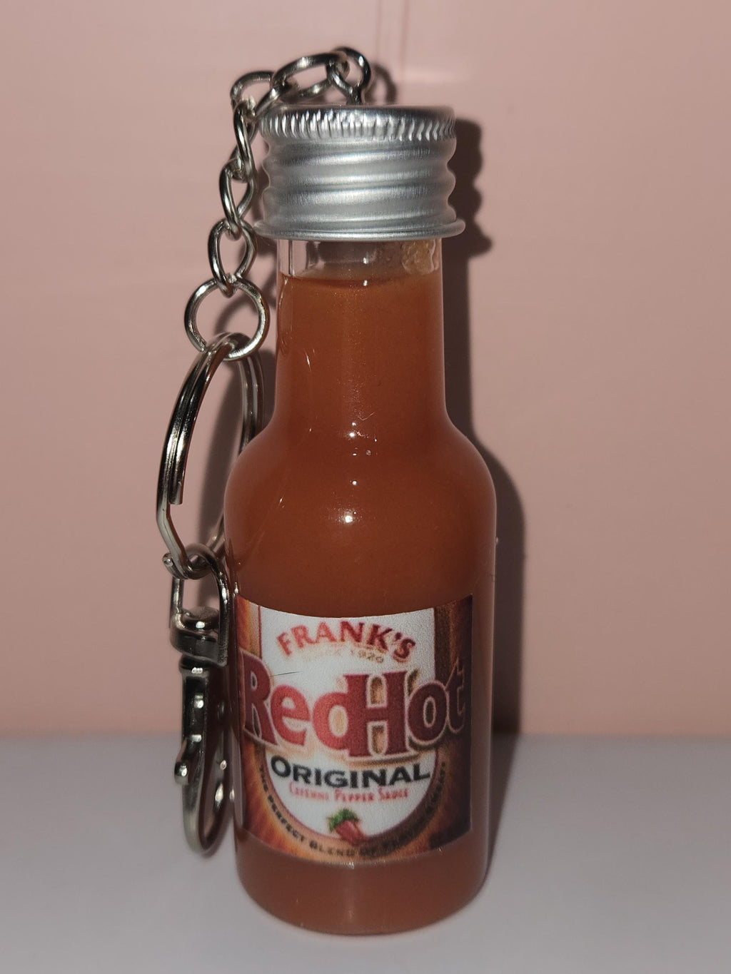 Hot Sauce Keychain