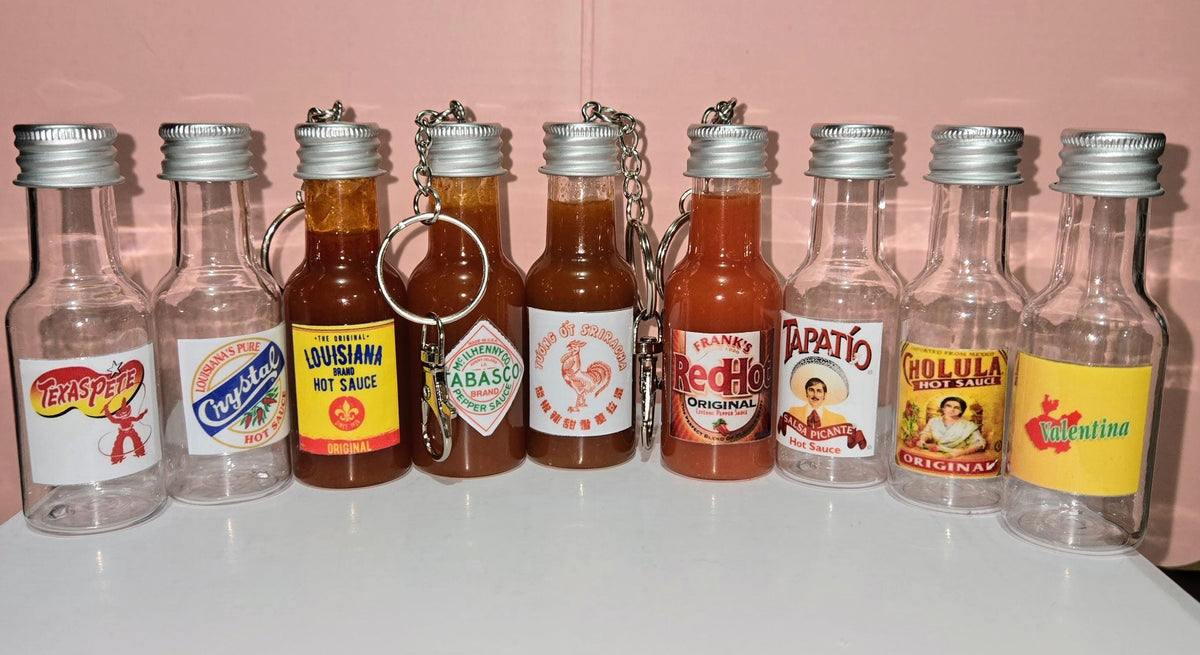 Hot Sauce Keychain