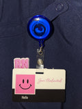 Badge Topper Buddy / Nurse / Office / Gift / RN Pink