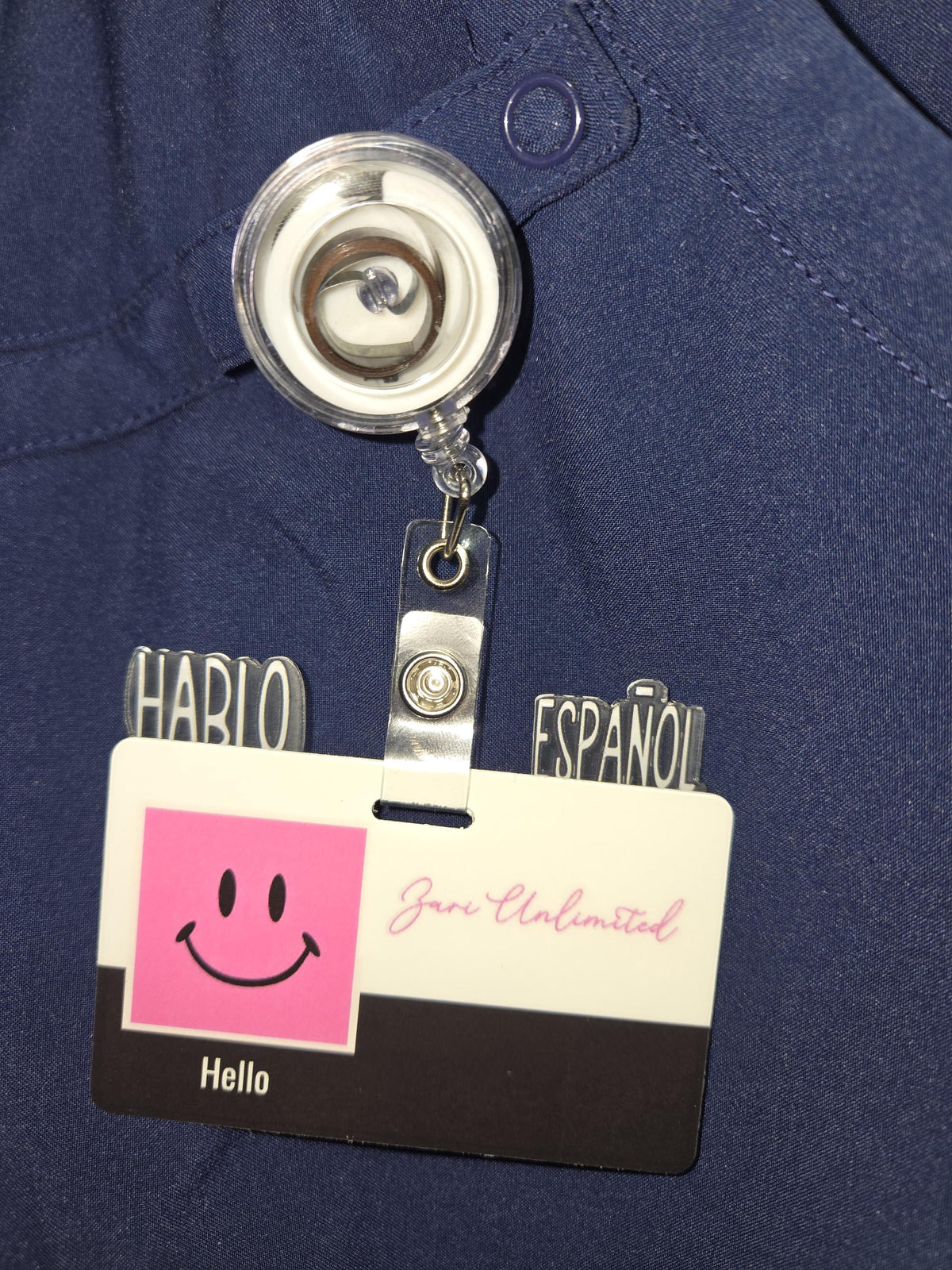 Badge Topper Buddy/ Nurse / Office / Gift / Teacher / Espanol