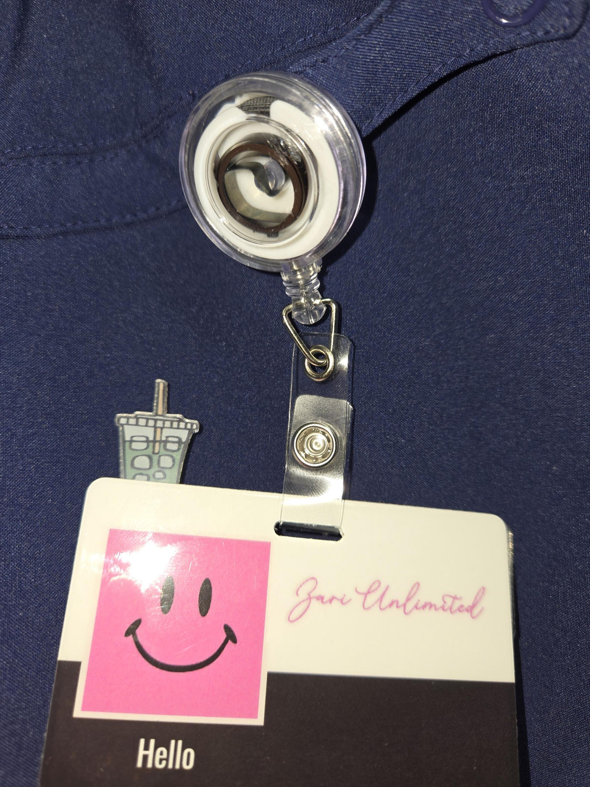 Badge Topper Buddy / Nurse / Office / Gift / Teacher/ Matcha