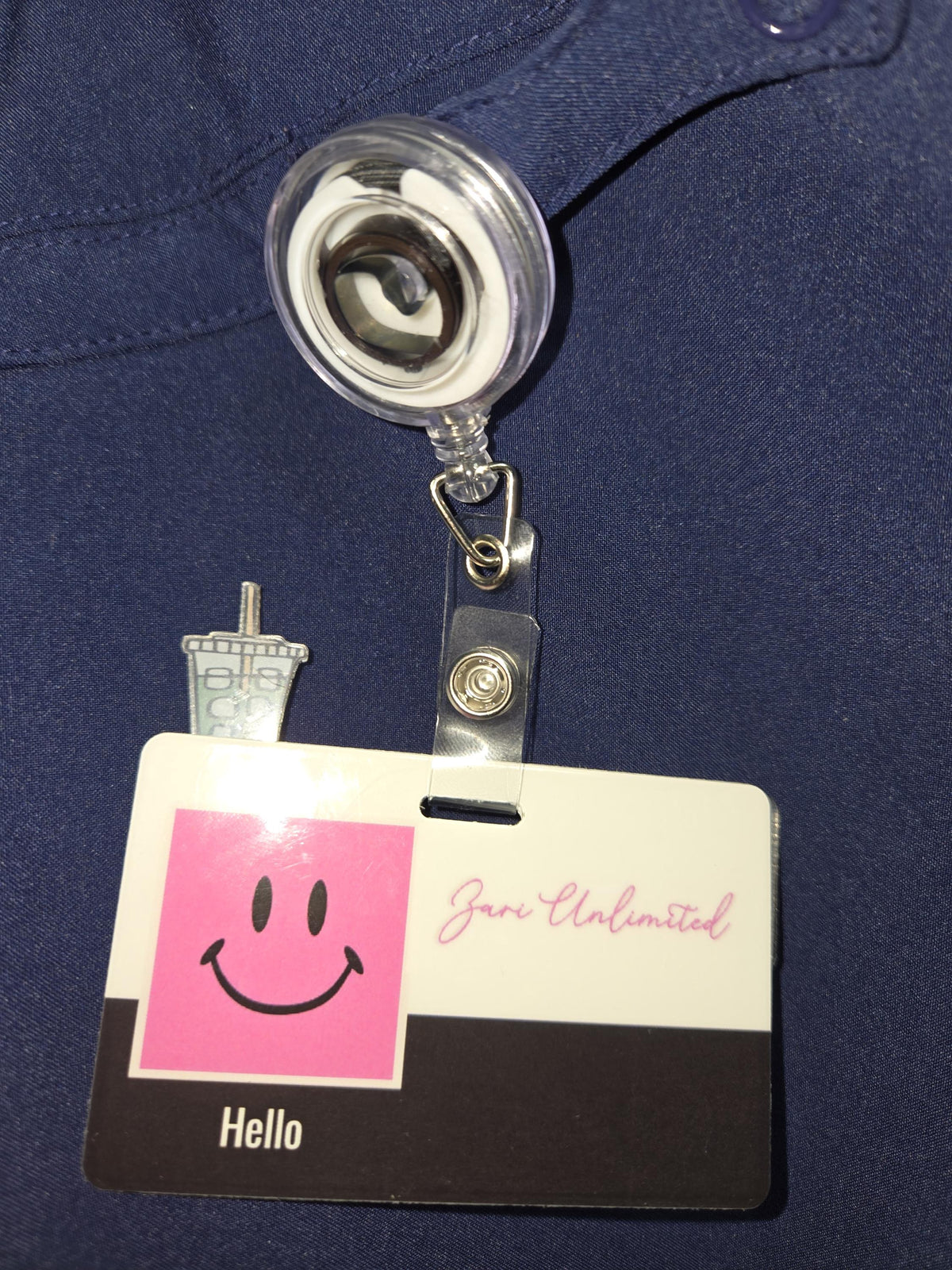 Badge Topper Buddy / Nurse / Office / Gift / Teacher/ Matcha