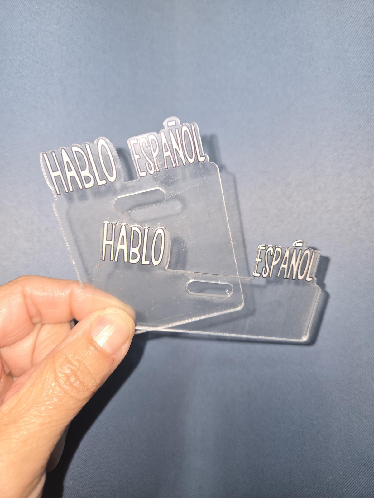 Badge Topper Buddy/ Nurse / Office / Gift / Teacher / Espanol