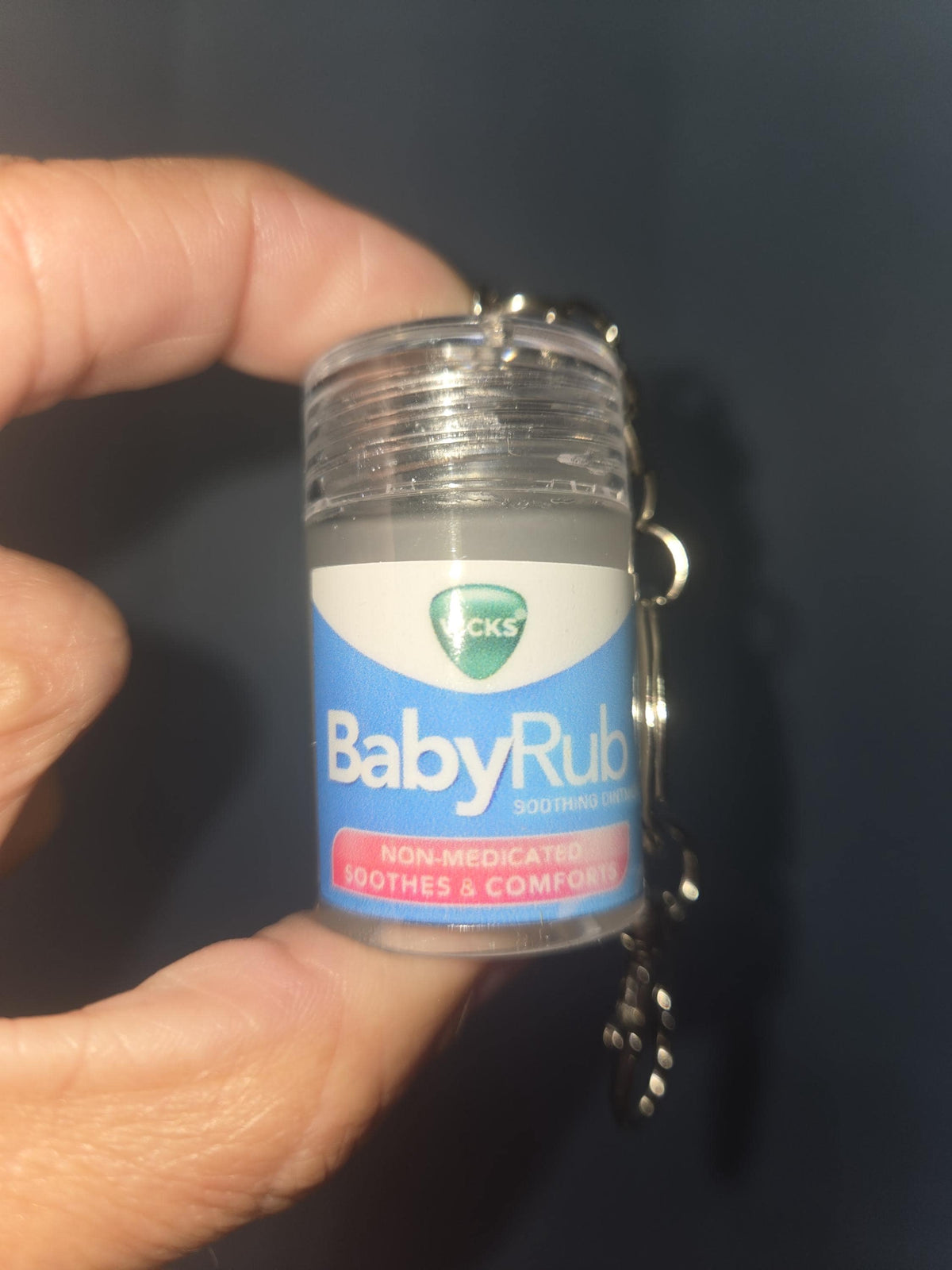 Mini Vicks VapoRub Keychain