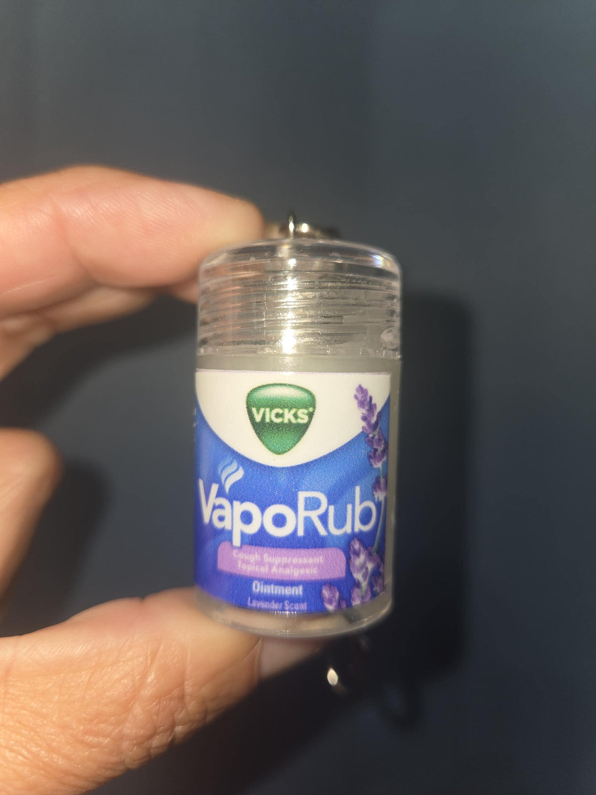 Mini Vicks VapoRub Keychain