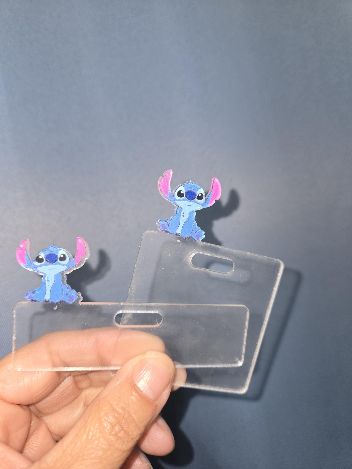 Badge Topper Buddy/ Nurse / Office / Gift /Blue Alien