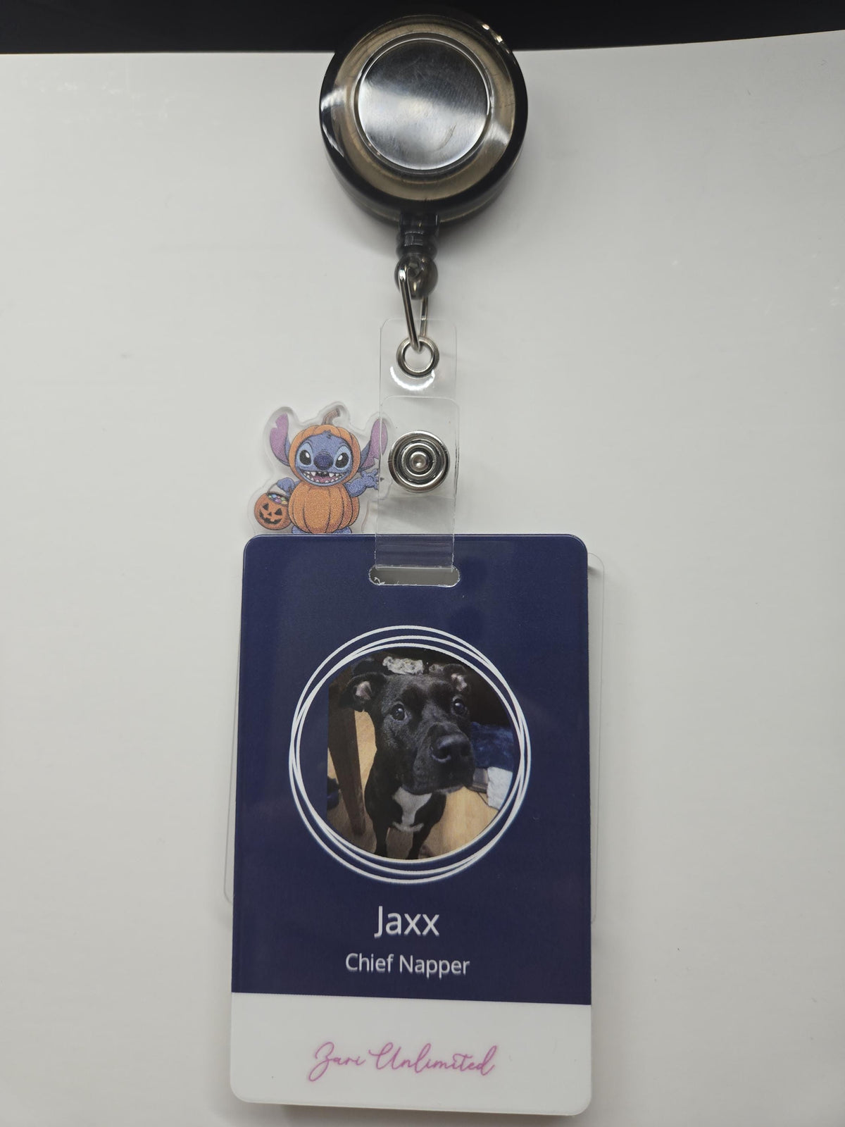 Badge Topper Buddy/ Nurse / Office / Gift / Blue Alien /Halloween