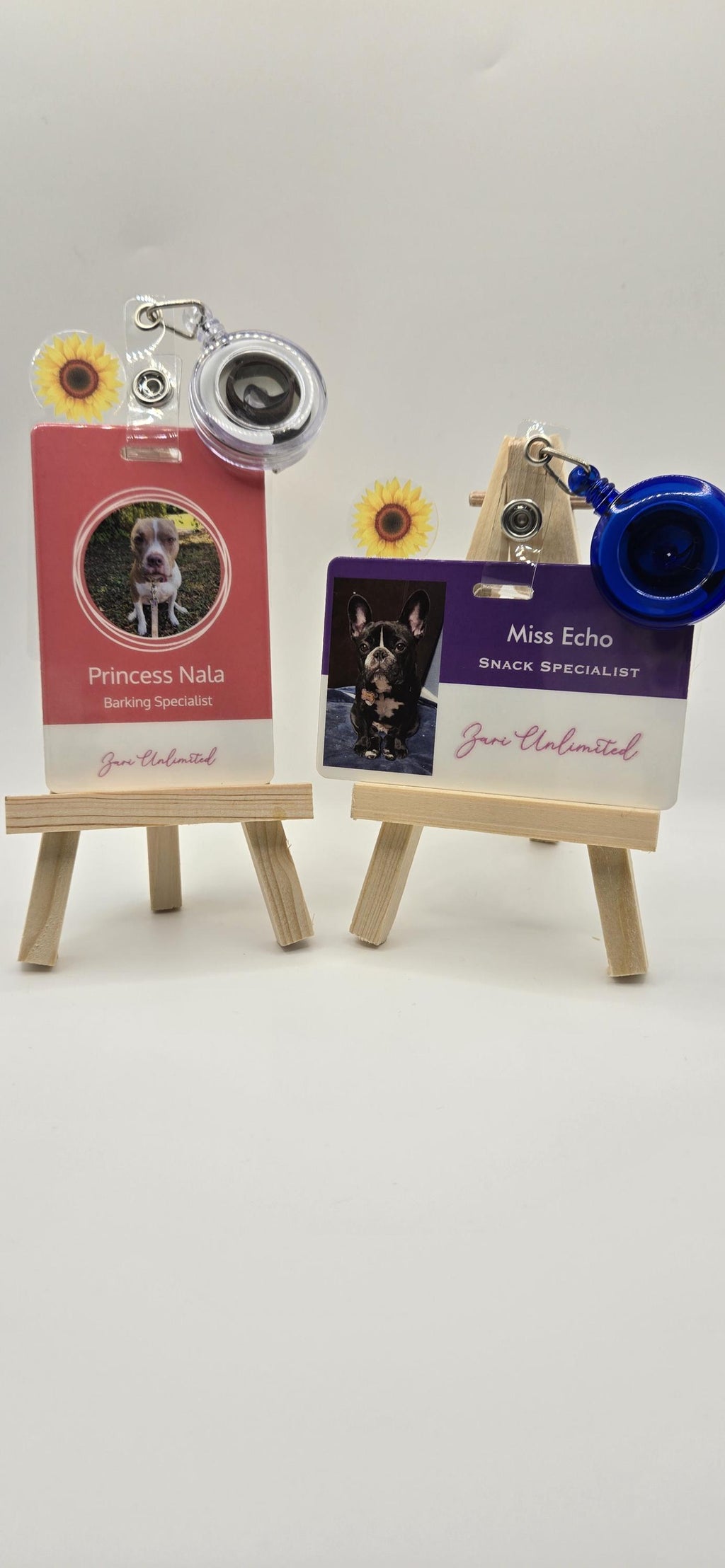 Badge Topper Buddy/ Nurse / Office / Gift / Sunflower